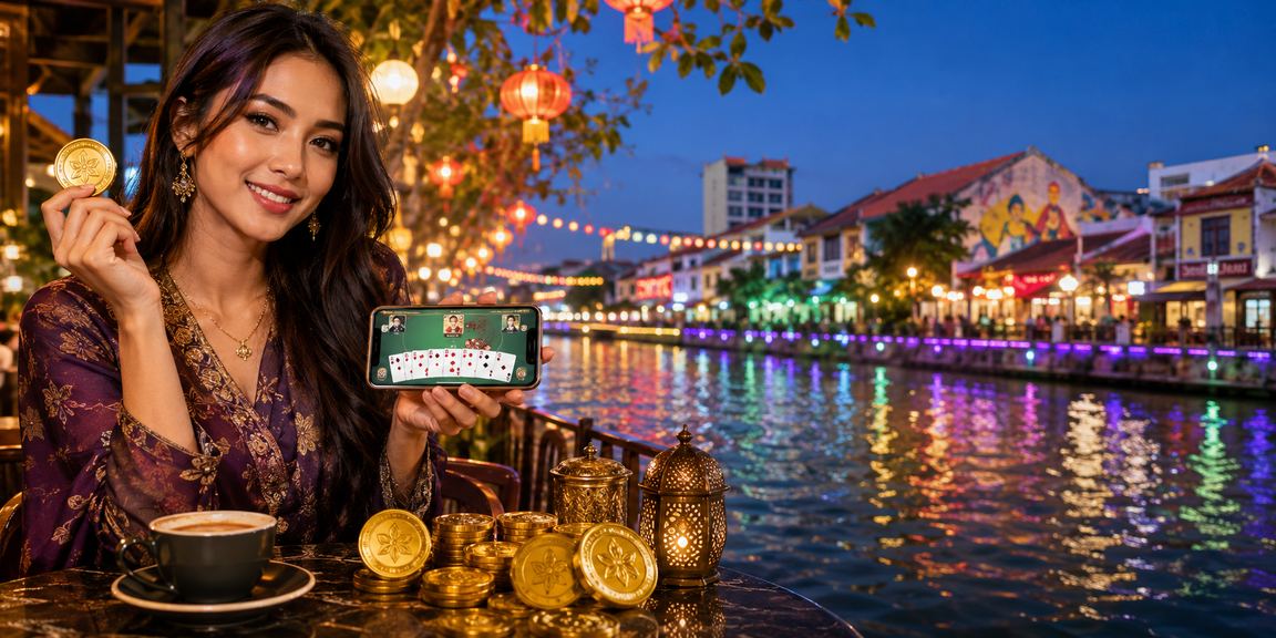 Pengguna di Melaka menikmati permainan kad dalam talian termasuk Baccarat melalui b48